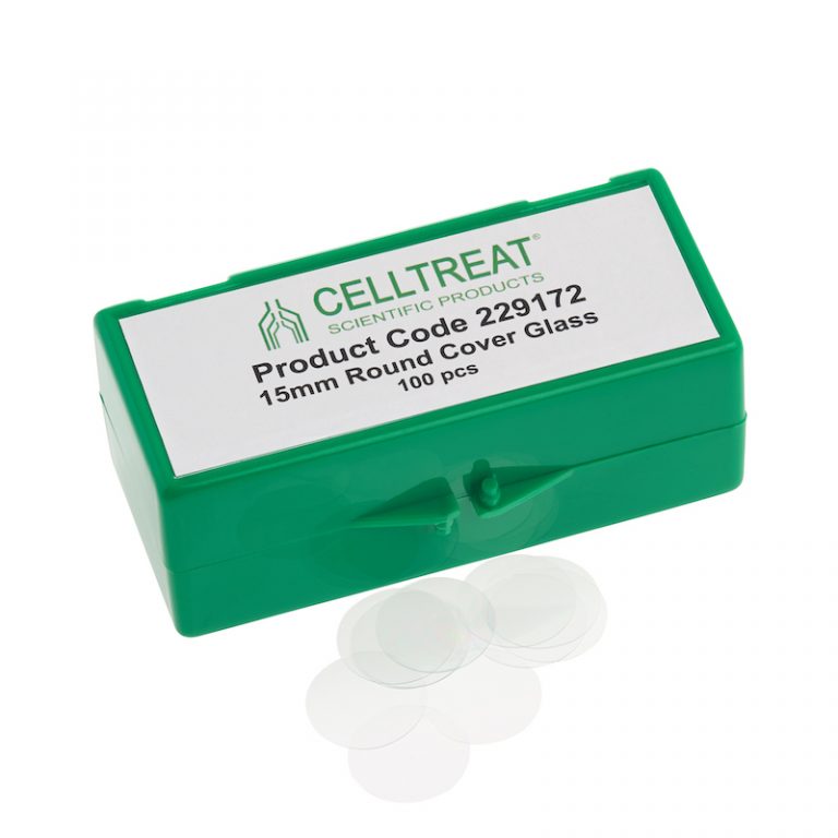Celltreat 15 mm Round Glass Coverslips ⋆ Scientific