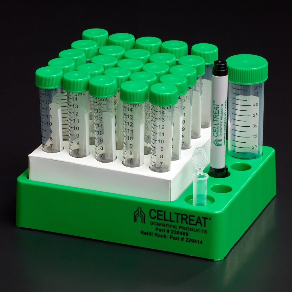 Celltreat Rackmaster Racks for 15 mL Centrifuge Tubes in Paperboard ...
